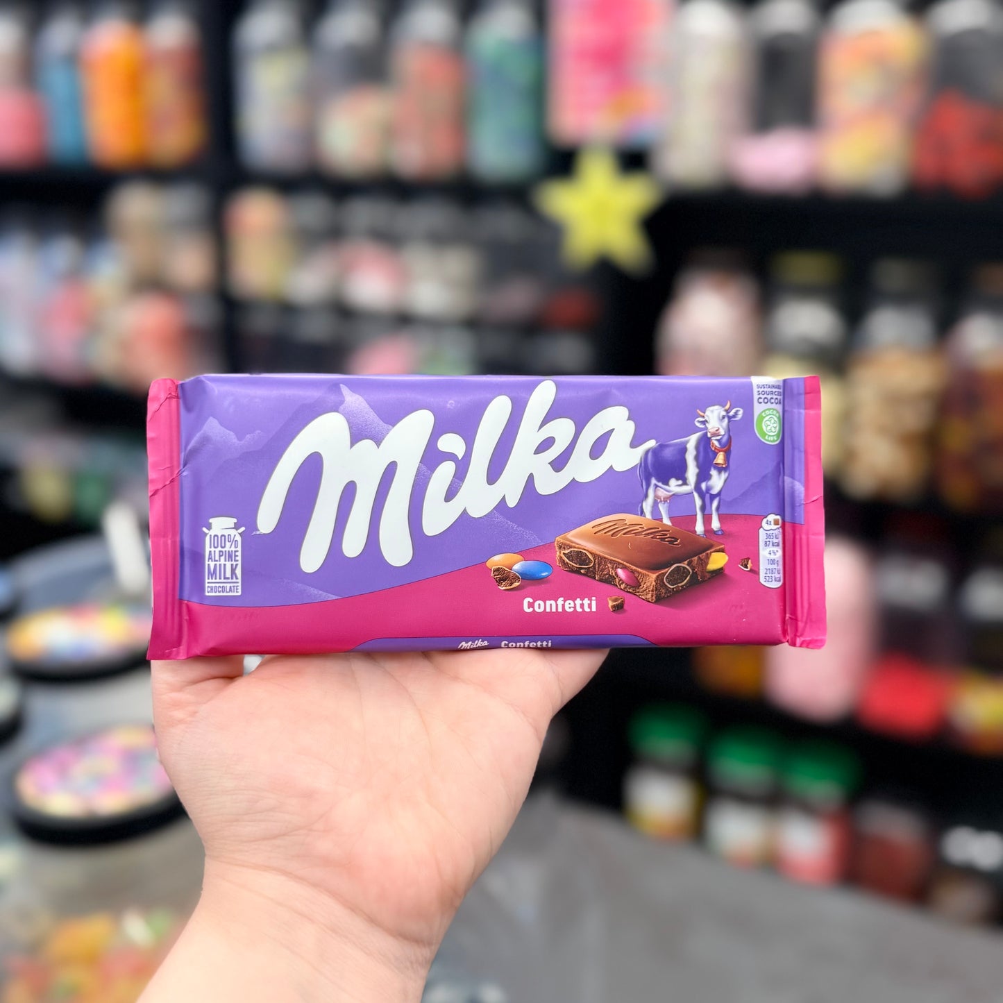 Milka Confetti Bar