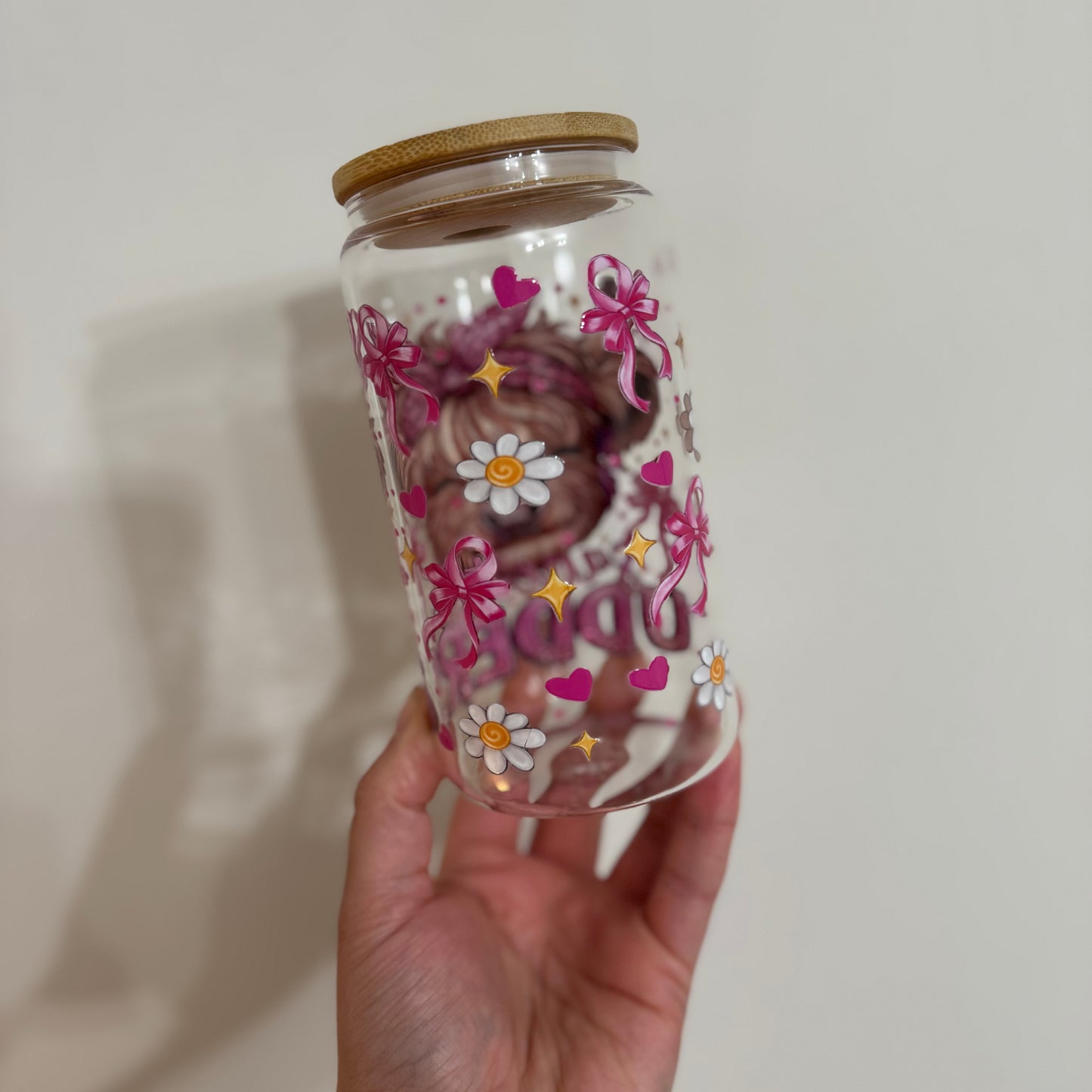 Glass Tumbler | Save the udders