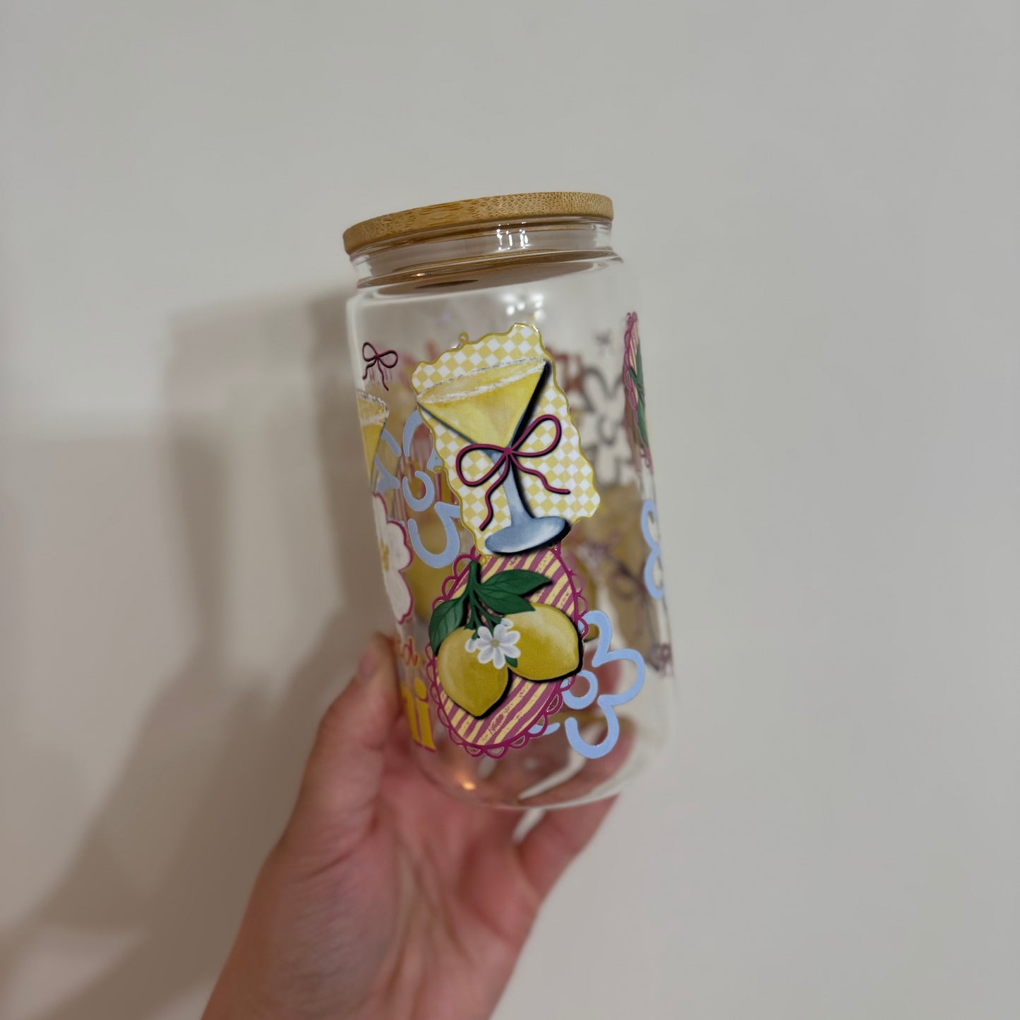 Glass Tumbler | When life gives you lemons