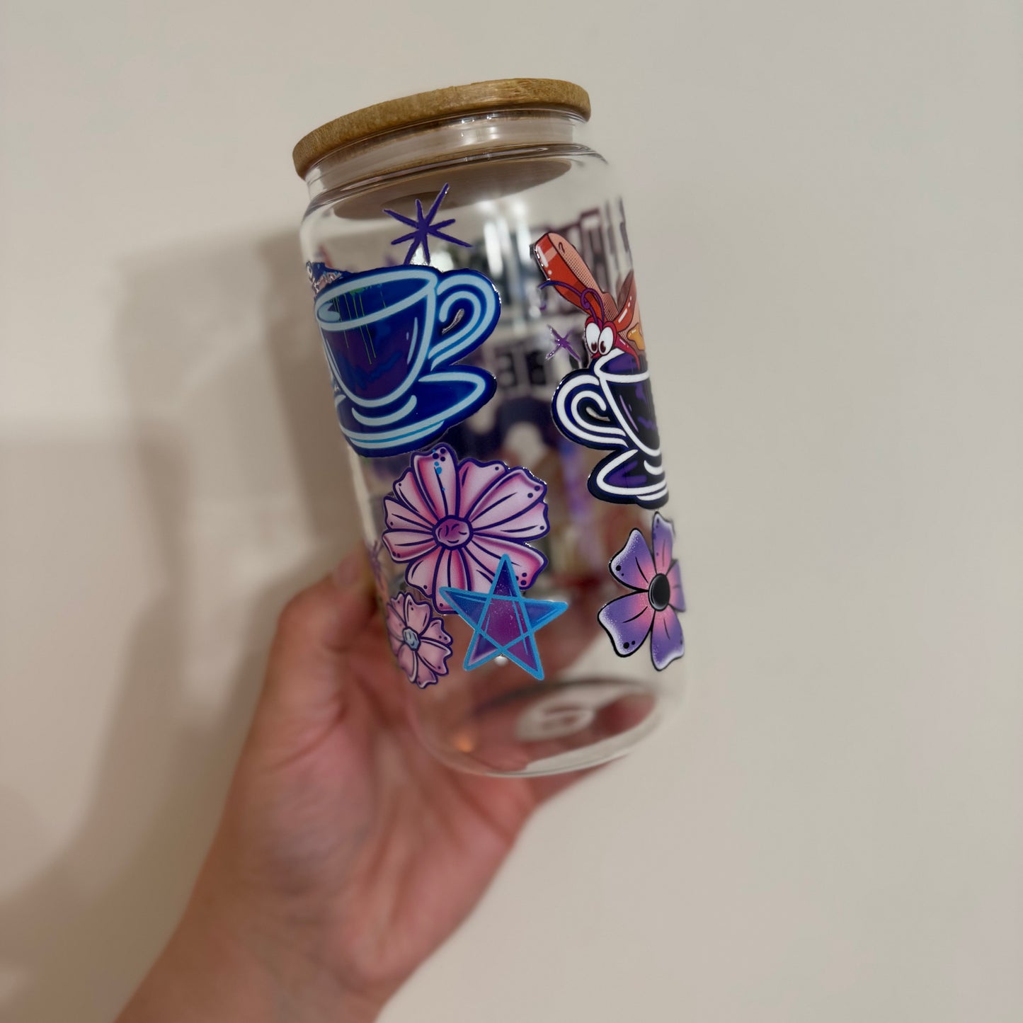 Glass Tumbler | Happy to be, not your cup of tea
