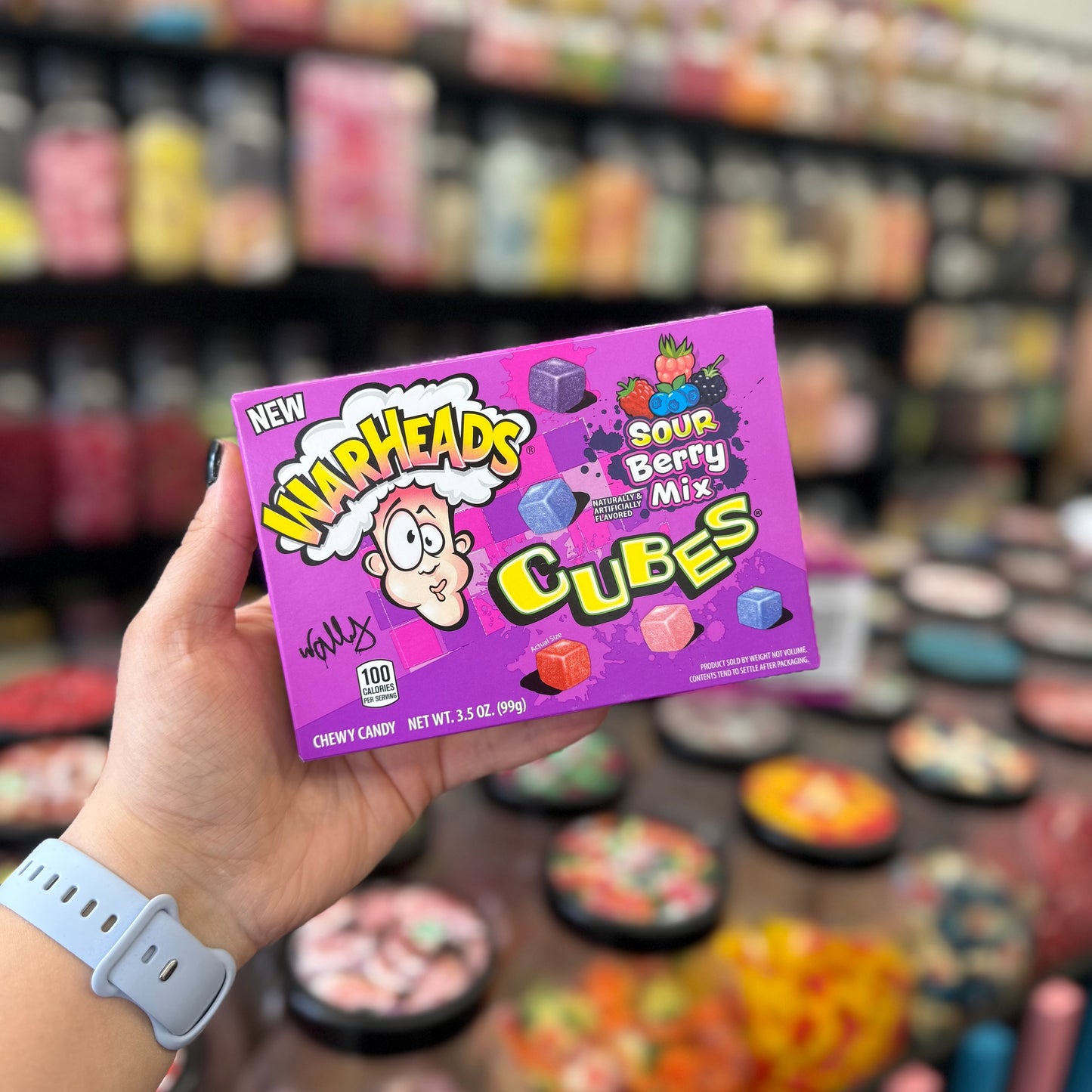 Warhead Sour Berry Mix Cubes