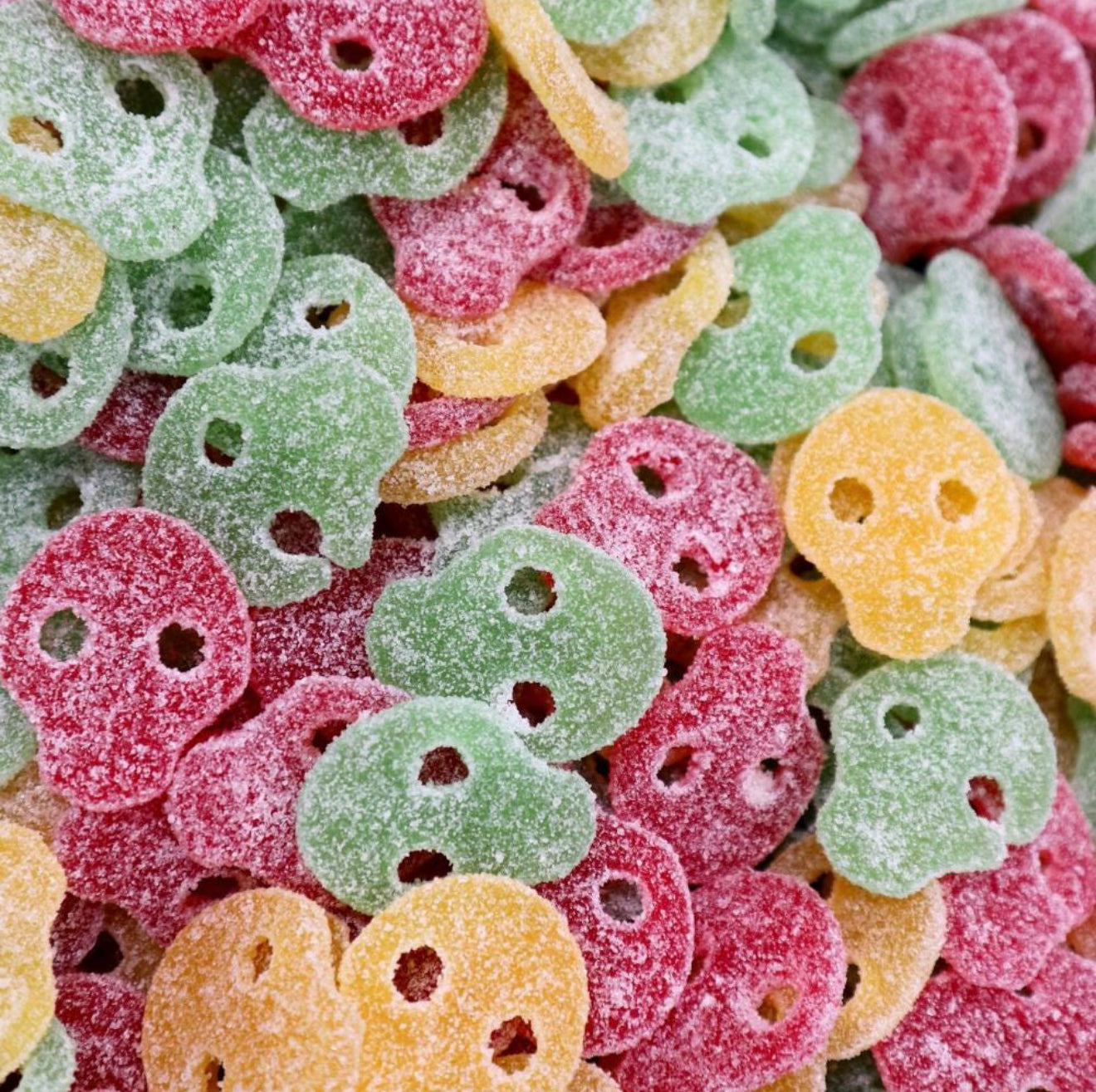 Xtreme Sour Skulls