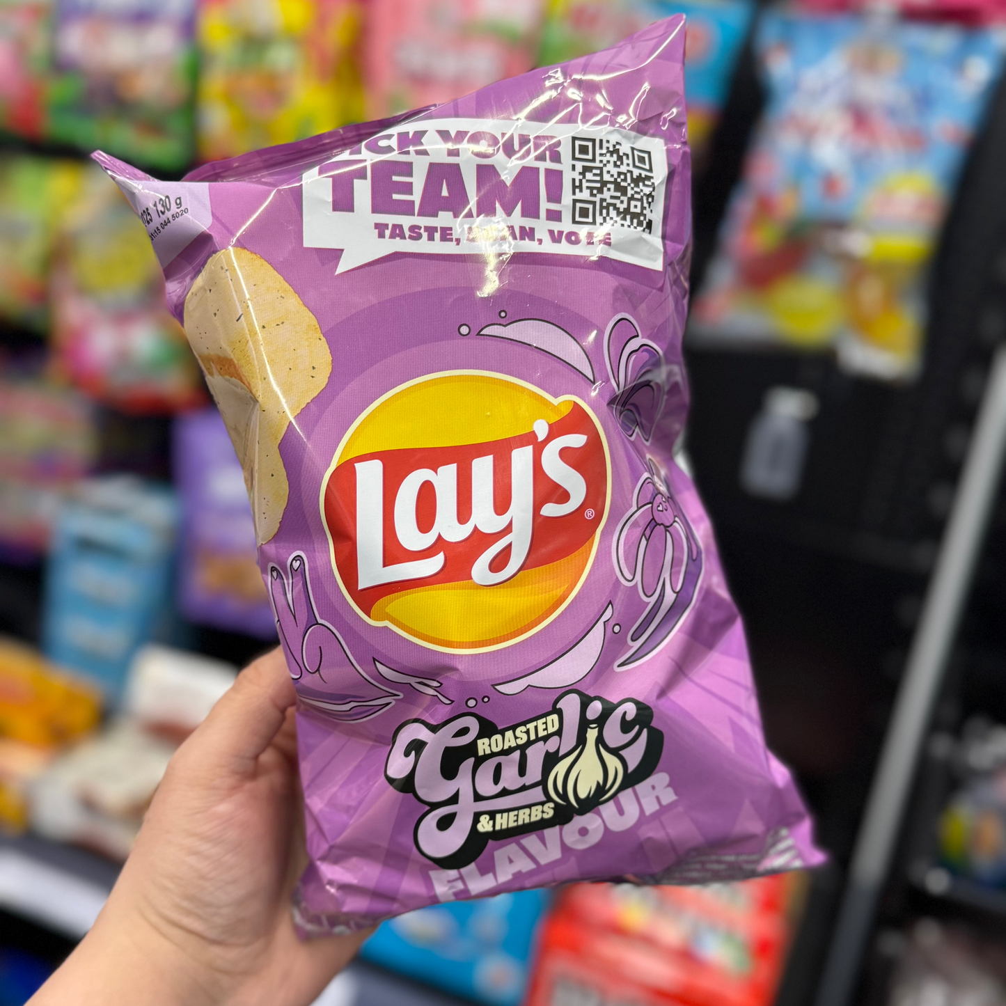 Crisps - LAYS Garlic & Herb 130g
