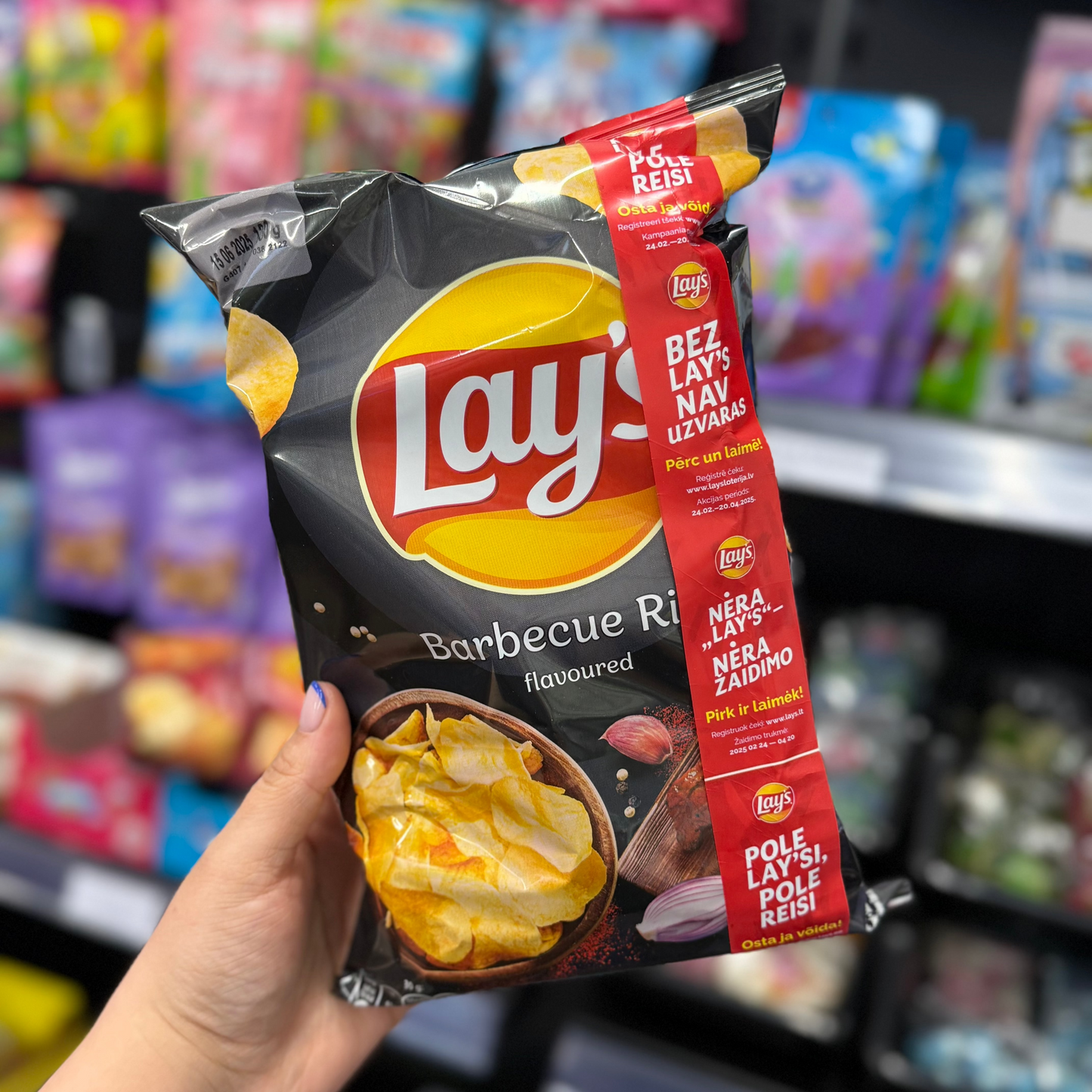 Crisps - LAYS Barbecue 184g
