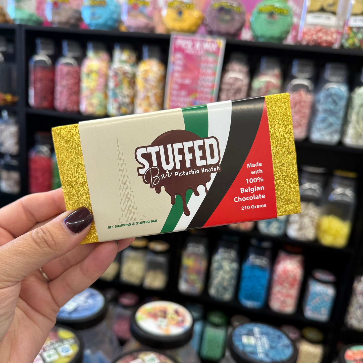 Pistachio Knafeh Bar