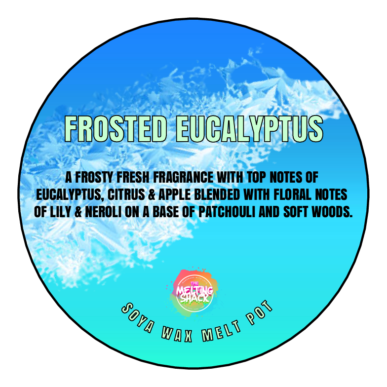 Wax Segment Clamshell - FROSTED EUCALYPTUS