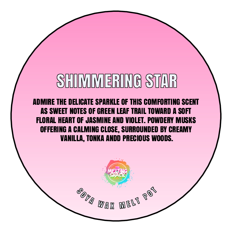 Wax Segment Clamshell - SHIMMERING STAR