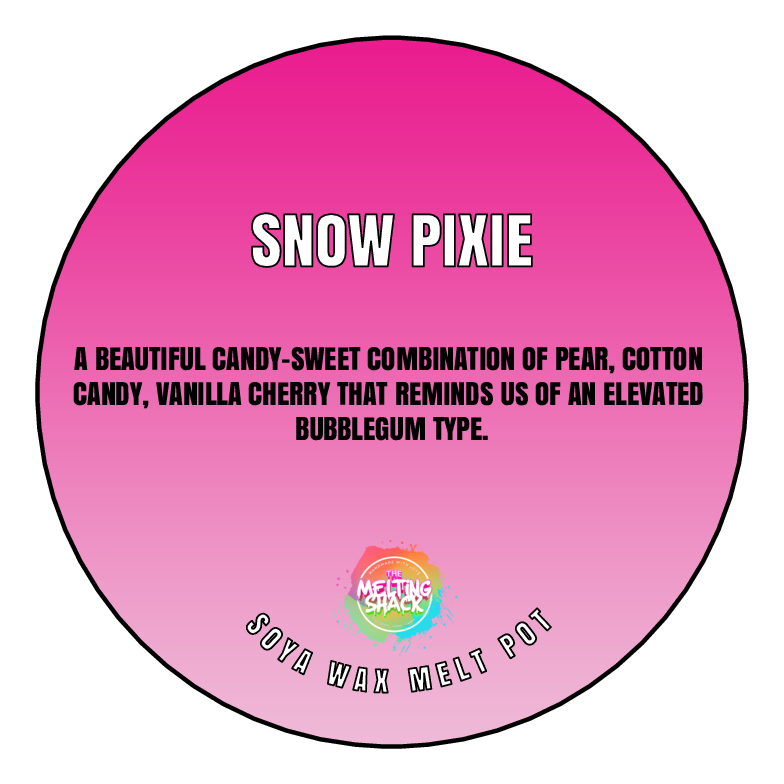 Wax Segment Clamshell - SNOW PIXIE