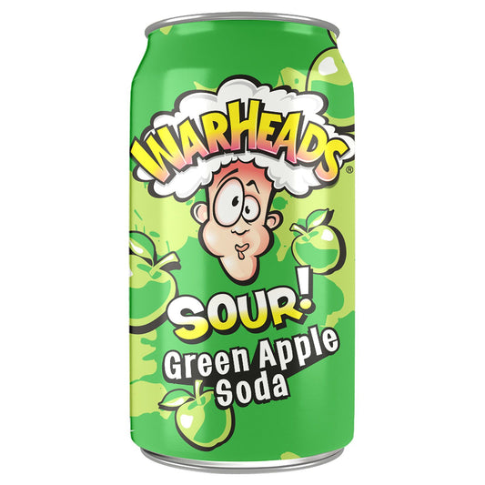War Head Sour Soda Can - Apple 355ml