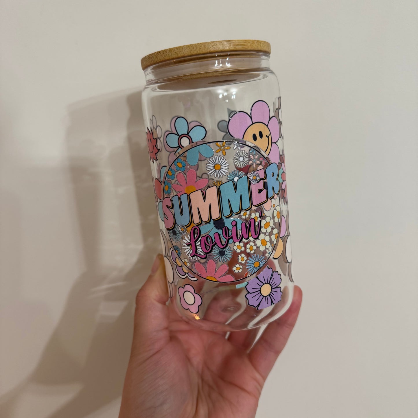 Glass Tumbler | Summer loving