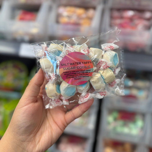 Salt Water Taffy Chews - Sugar Cookie 100g Pouch