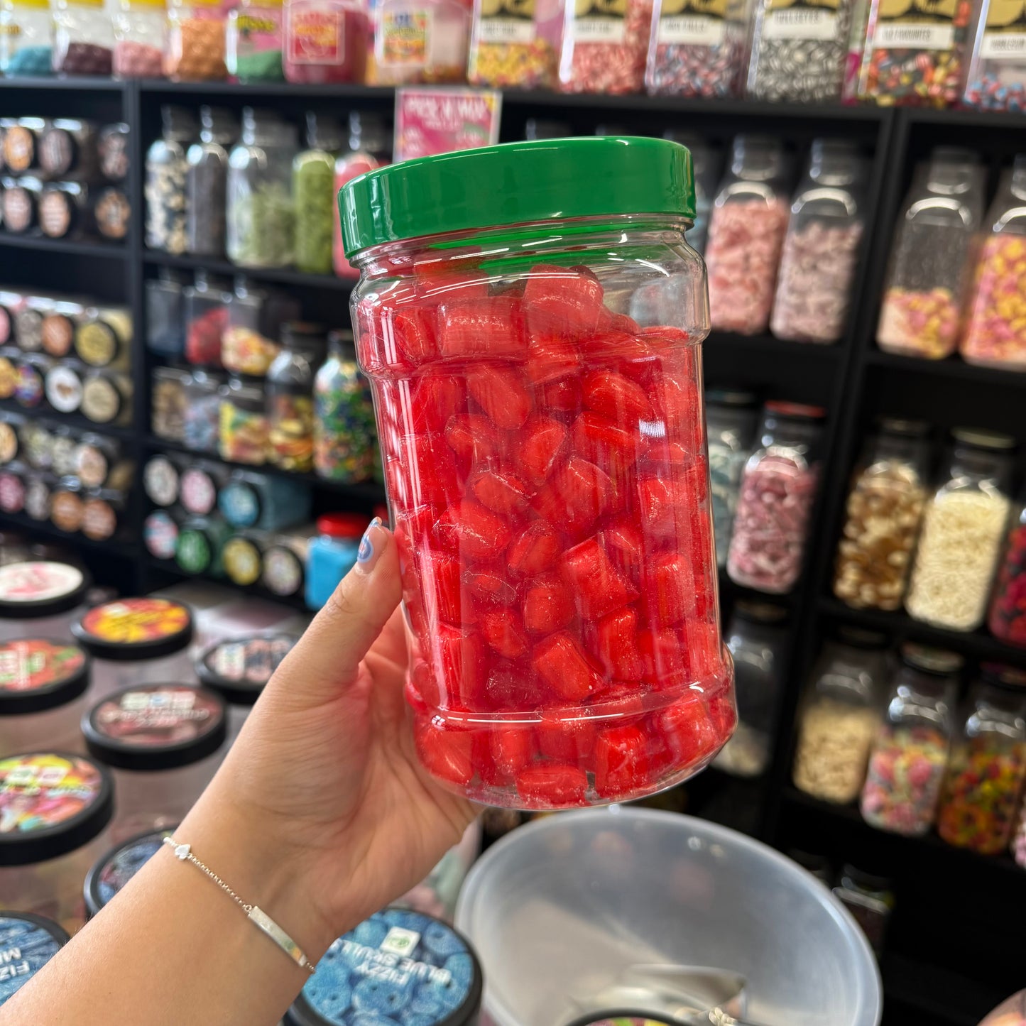 Sugar Free Hard Boiled | Sherbet Strawberrys 100g