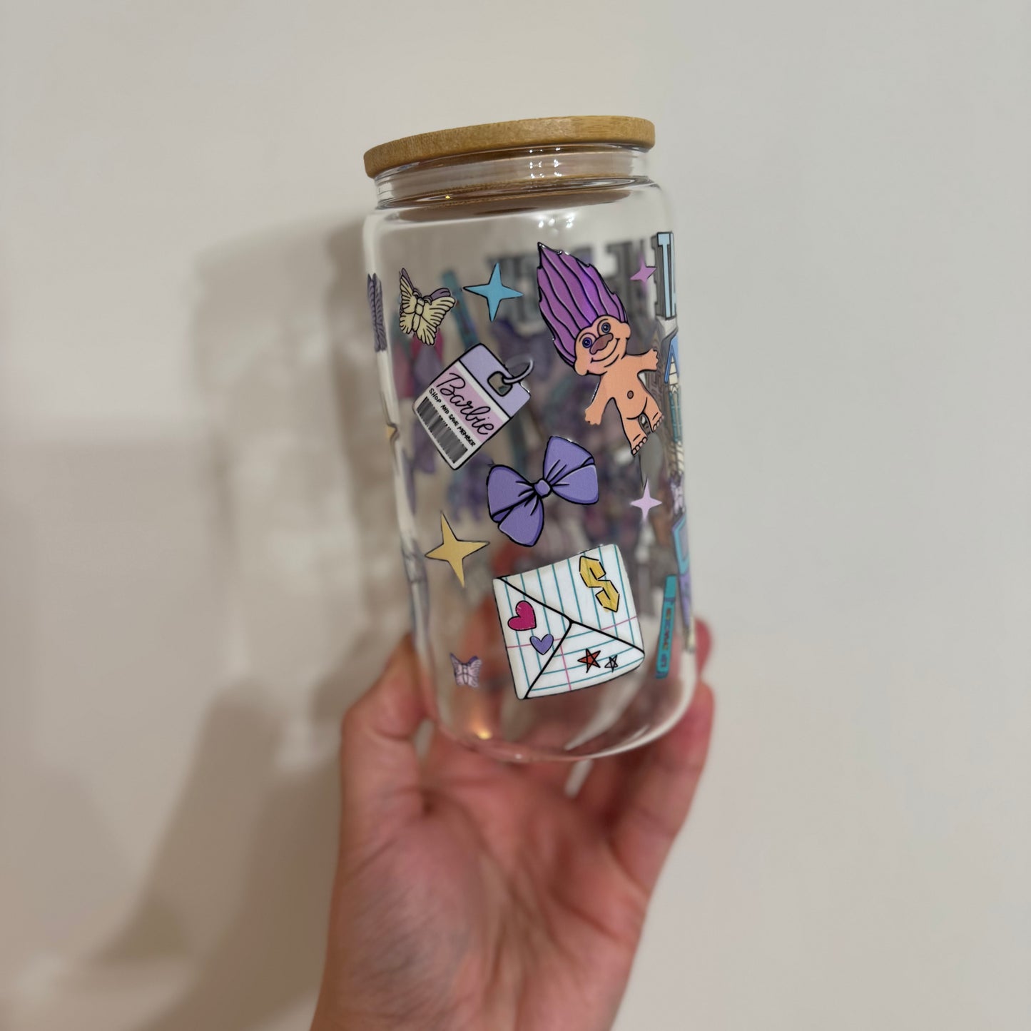 Glass Tumbler | Take me back to the 90s