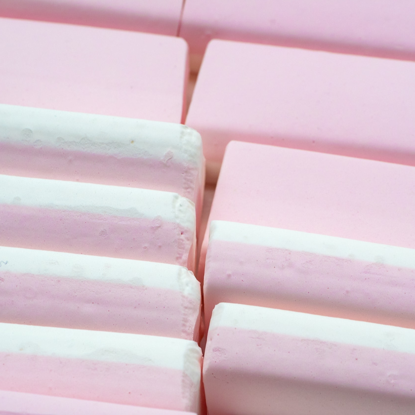 Strawberry Sherbet Blocks (Packs Of 5)