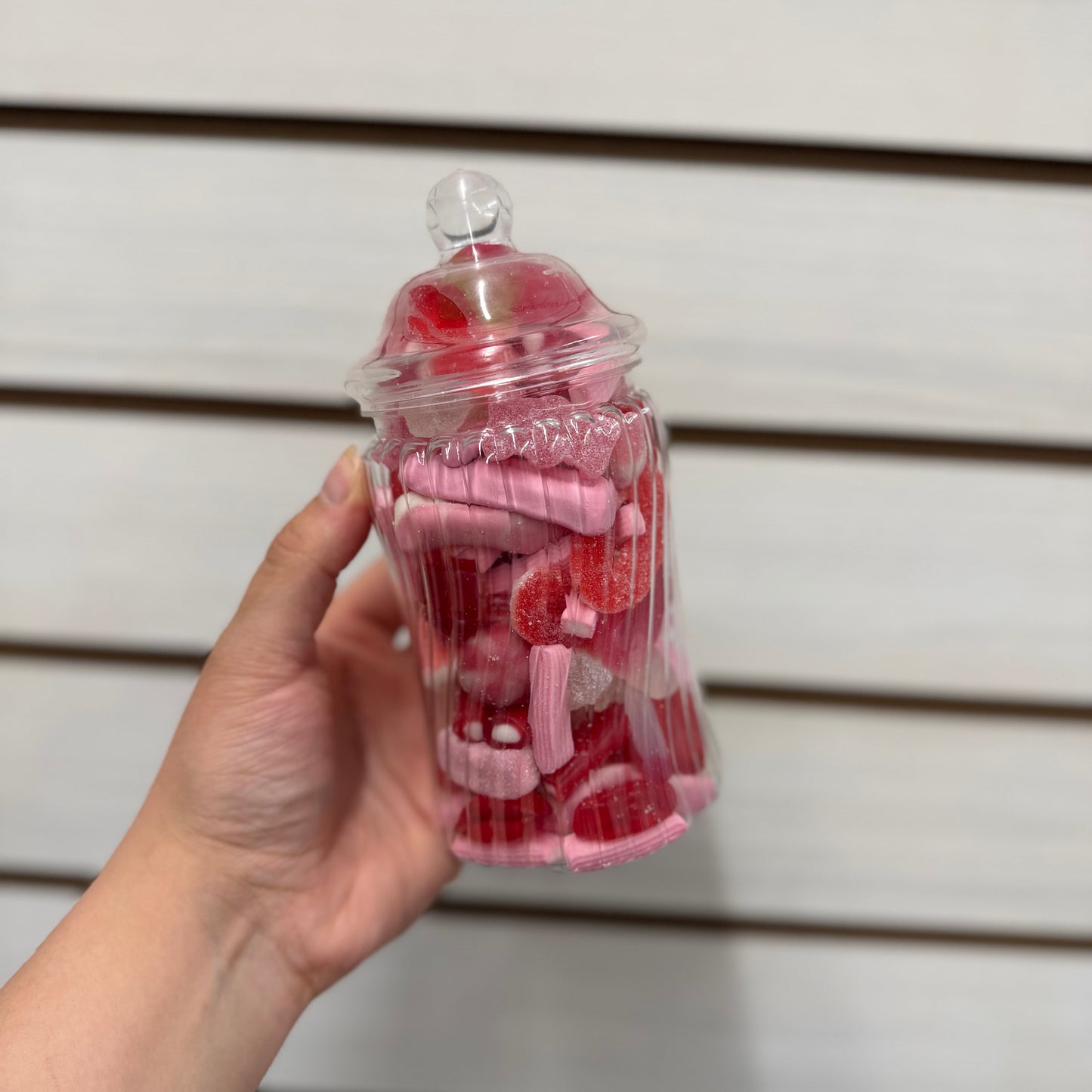 Red Spiral Jar
