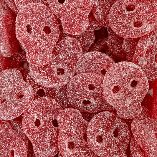 Fizzy Red Fruit Skulls