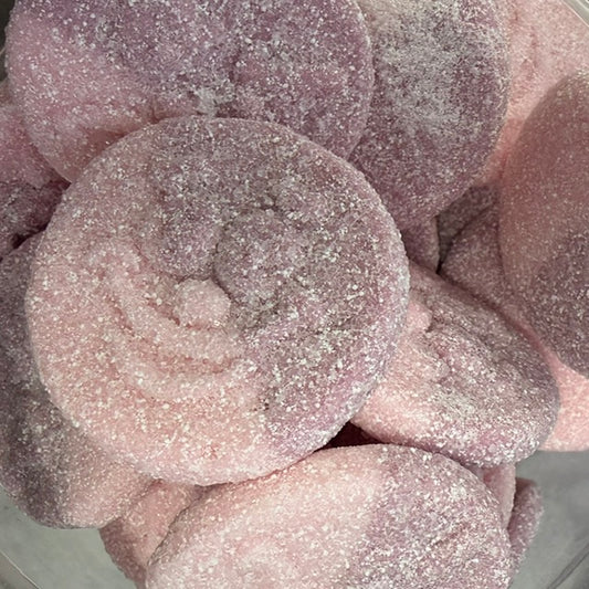 Sour Foam Strawberry & Cherry Smileys
