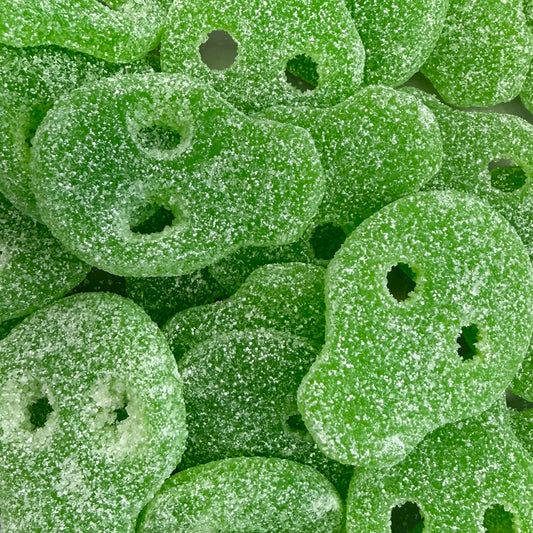 Fizzy Apple Skulls