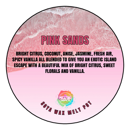 Wax Segment Clamshell - PINK SANDS
