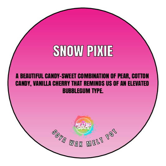 Wax Segment Clamshell - SNOW PIXIE