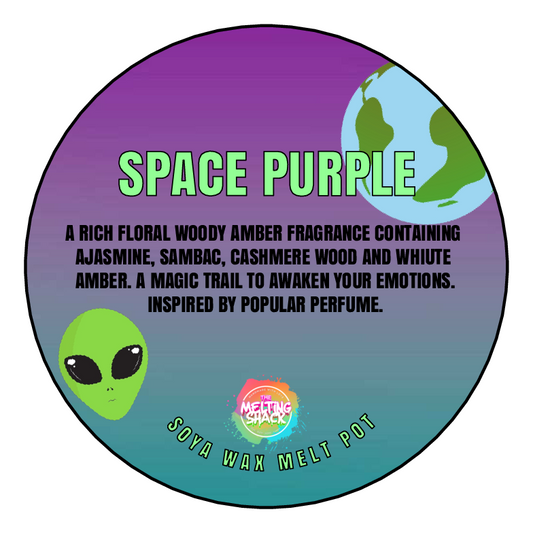 Wax Segment Clamshell - SPACE PURPLE