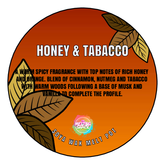 Wax Segment Clamshell - HONEY & TABACCO